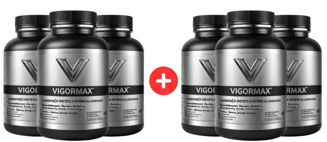 VigorMax - 3 UNIDADES + 3 GRATIS